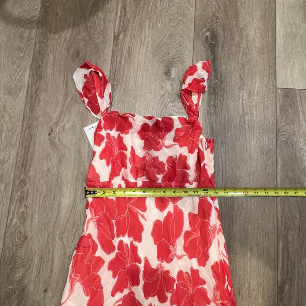 RAILS Women's Marigold Dress Size M In Scarlet Hibiscus - Picture 9 of 15